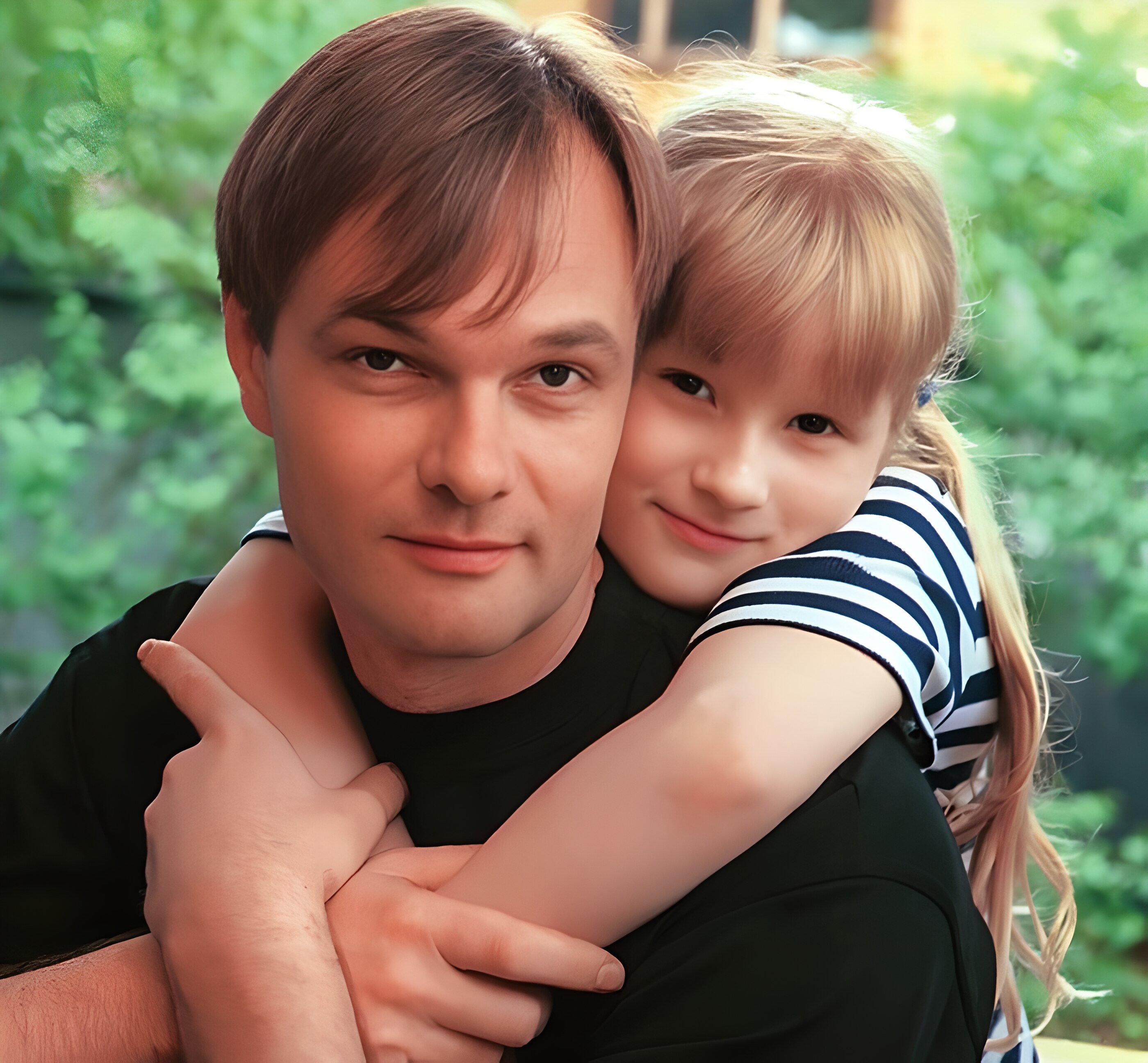 Игорь Шавлак с дочерью